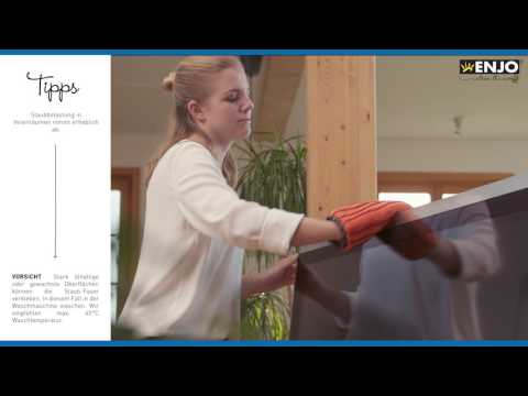 Handschuh Staub – ENJO Anwendungsvideo