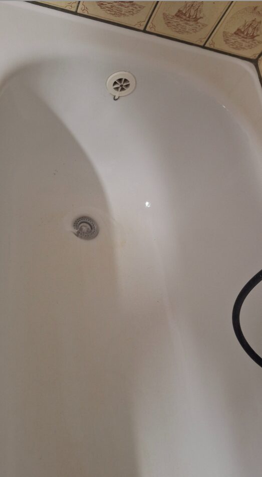 Badewanne nachher
