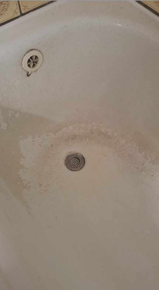 Badewanne vorher